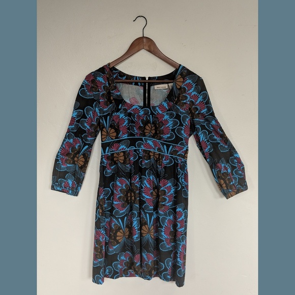 DKNY Empire Waist Floral Dress - Picture 2 of 3